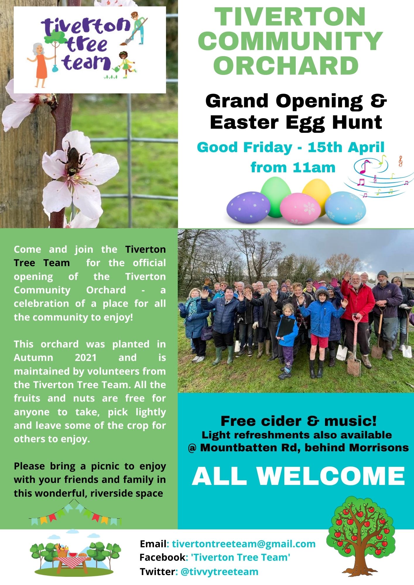 orchard Good Friday event poster
