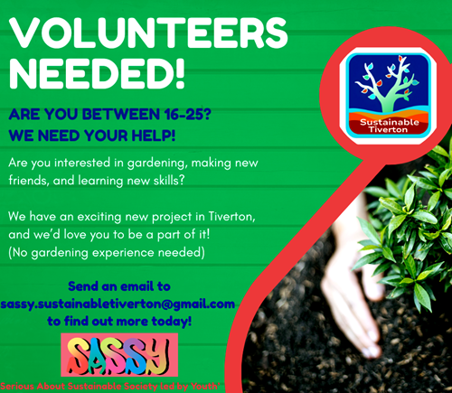 SASSY Planting Event Flyer