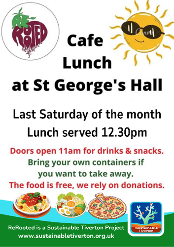Re-rooted lunch @ St Georges flyer