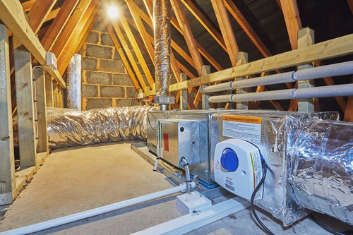 The air circulation system hidden in the loft