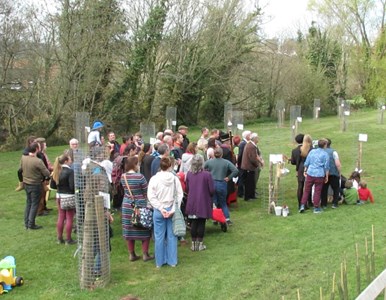 Tiverton Community Orchard is now open! image