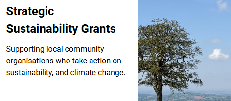 Strategic Sustainability Grants launched image