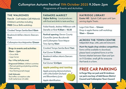 Cullompton Apple Festival 25/2