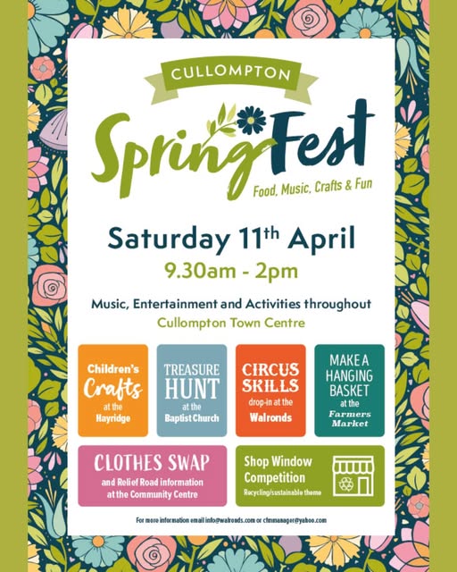 Cullompton Spring Festival 2026 image