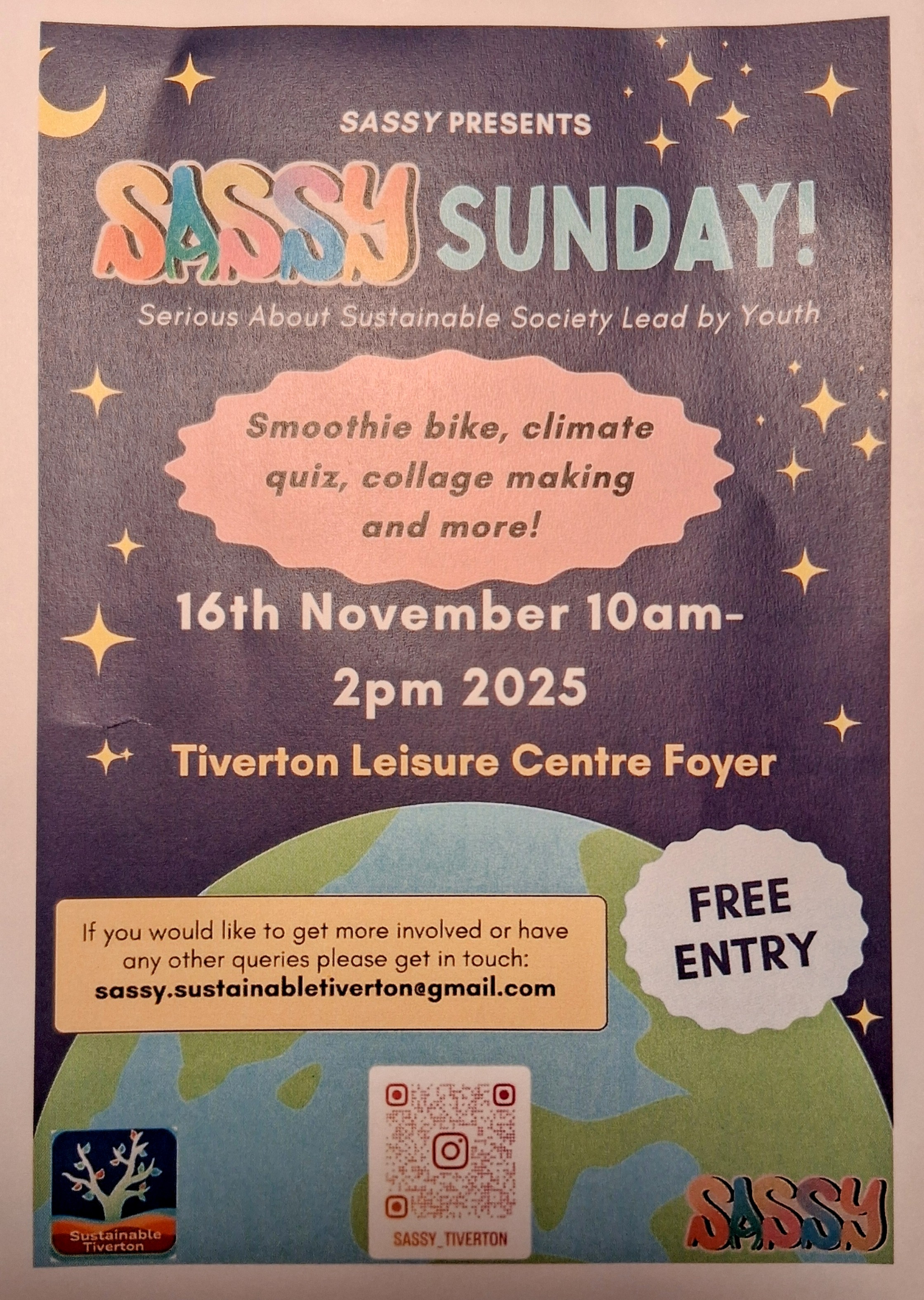 Sassy @ Exe Valley Tiverton Leisure Centre image